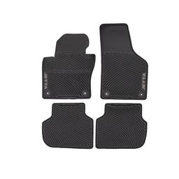 VW Floor Mat Set (All-Weather) (Jetta) (Black) 5C7061550A041